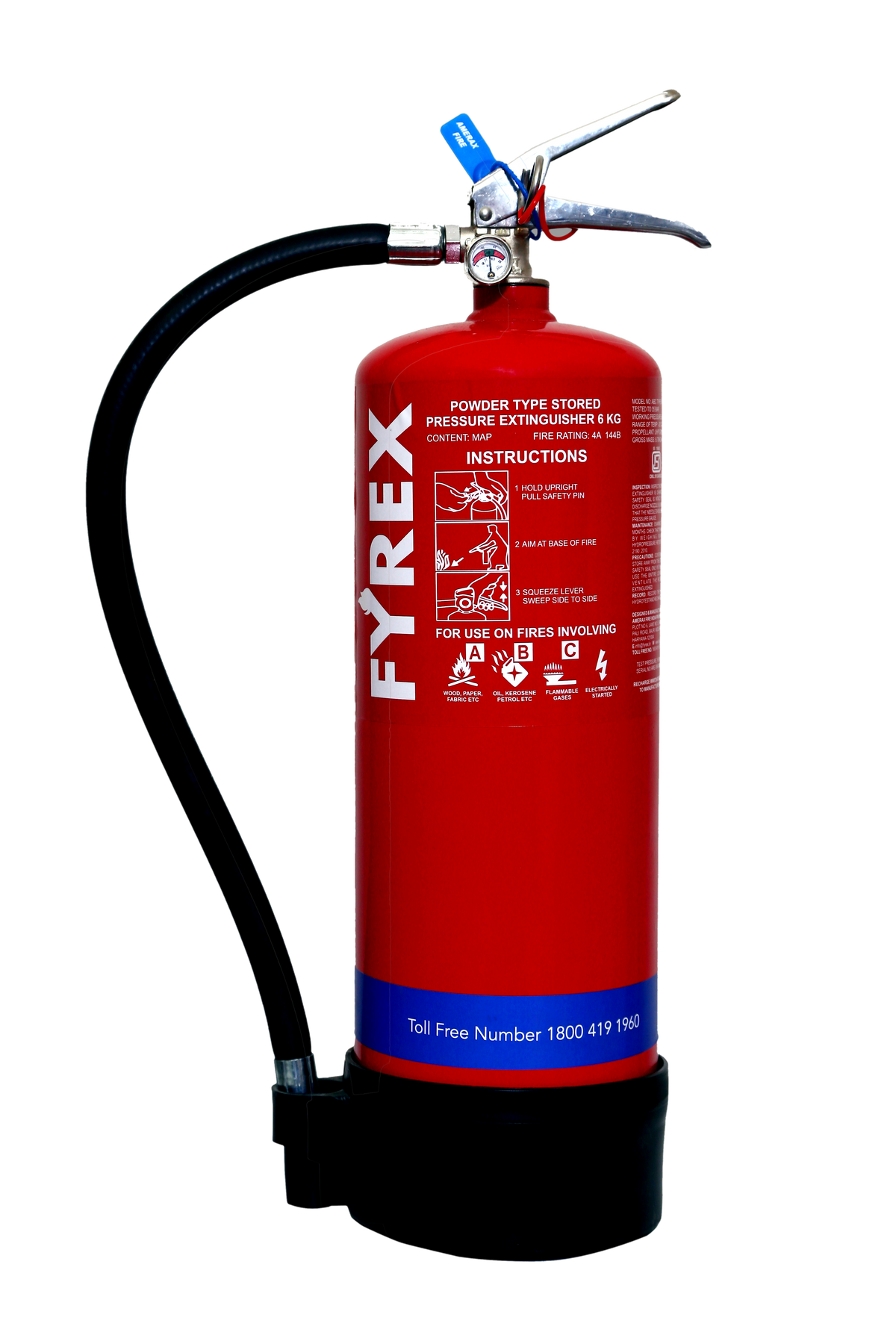 Fyrex 6 Kg ISI marked Fire Extinguisher
